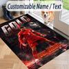 Custom Text Printed Rug Cristiano Ronaldo Non Slip Floor Carpet For Home Room Decor