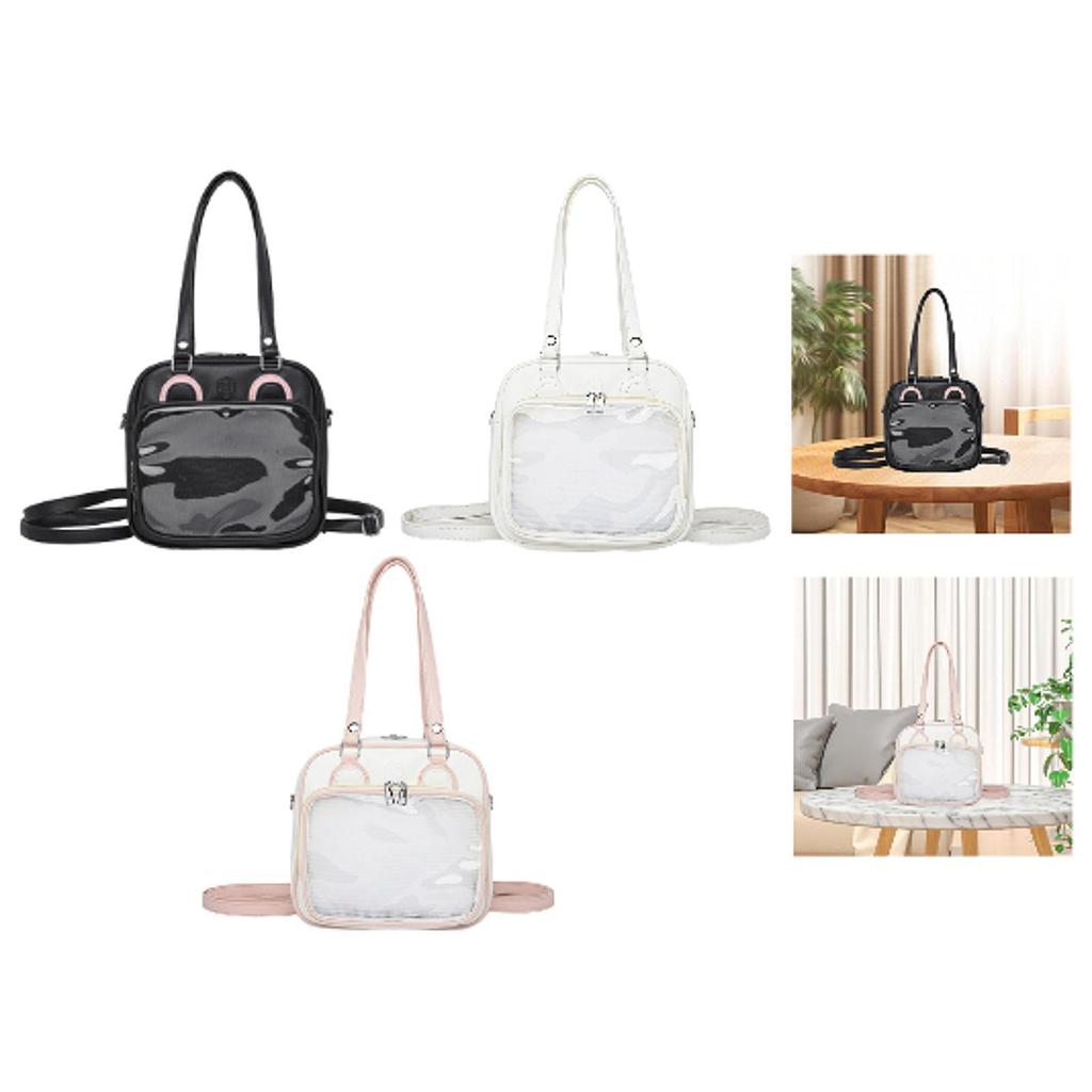 Ita Bag Removable Strap Clear Window Itabag DIY Multipurpose Crossbody Bag for