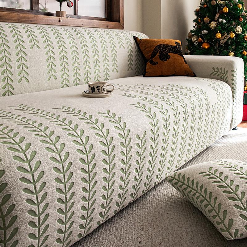 

A Versatile Style Jacquard Velvet Full cover Sofa Cover A New Type of Seat Cushion A Four season Universal Anti Slip and Wear Resistant Cover 90cm-140cm