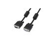 Aisens CABLE WITH FERRITE SVGA HDB15 AISENS 3M BLACK