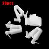 For Toyota Door & Garnish Moulding Plastic White Clips #67771-58010 For Lexus