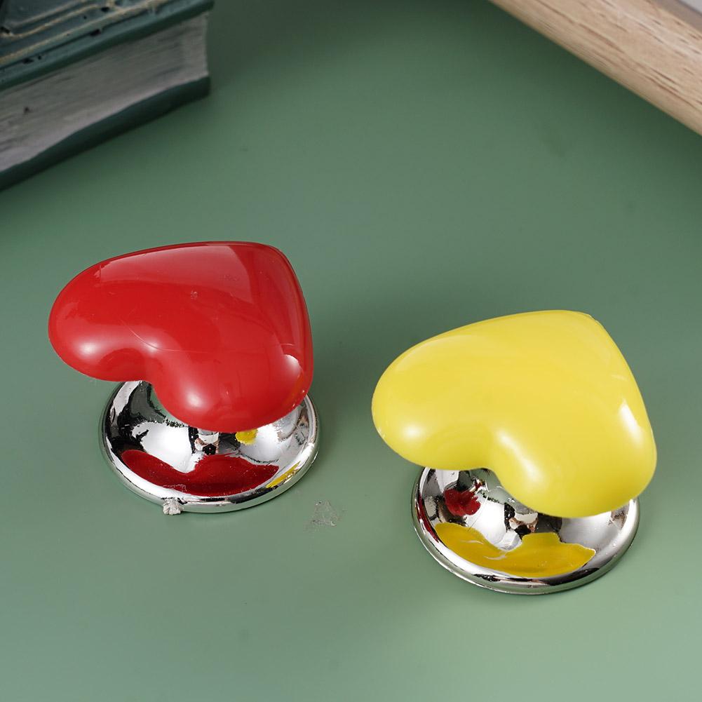 Heart Shape Toilet Presser Love Toilet Press Button Bathroom Water Buttons Push Switch Bathing Room Decor Nail Protector