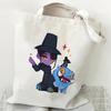 Spot KPOP Demon Hunter Group Printed Canvas Bag Student Daily Trend Handbag Shopping Bag