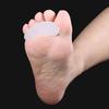 Silicone Toe Varus Corretcor Ergonomic 3-Hole Overlapping Toe Corretcor Elastic Bent Toes Straightener Soft for Foot  Relief