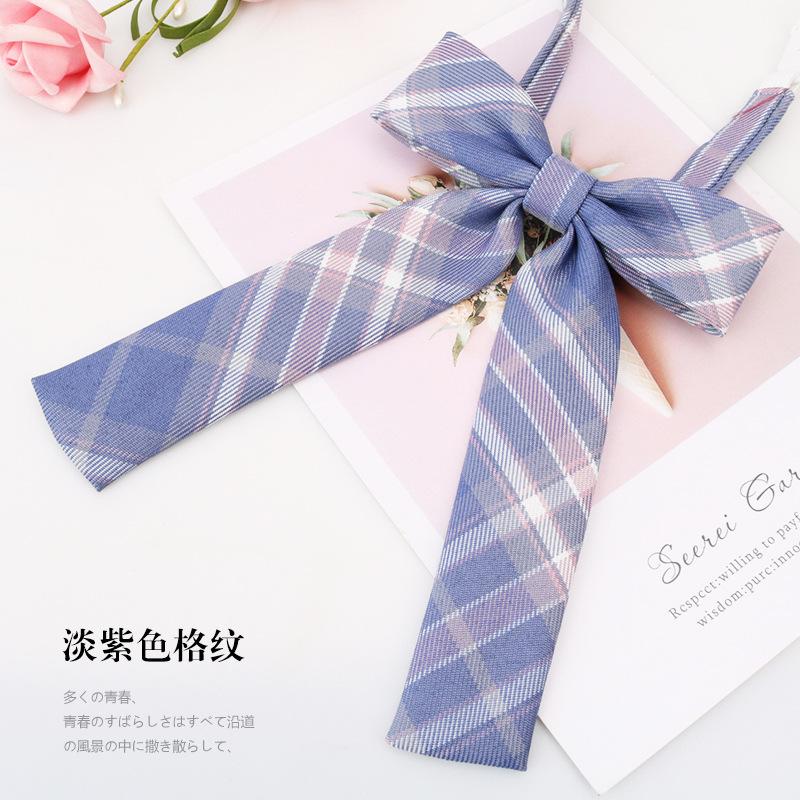 Japanese And Korean Version Of Female Collar Flower College Wind Ribbon Free Jk Bow Bow Graduation Photo Men'S Tie Sailor Suit Tide