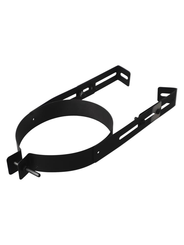 Adjustable Chimney Pipe Holder Motor 11.02 X 5.91 X 0.98 Inches Stainless Steel Bracket High Temperature Resistance