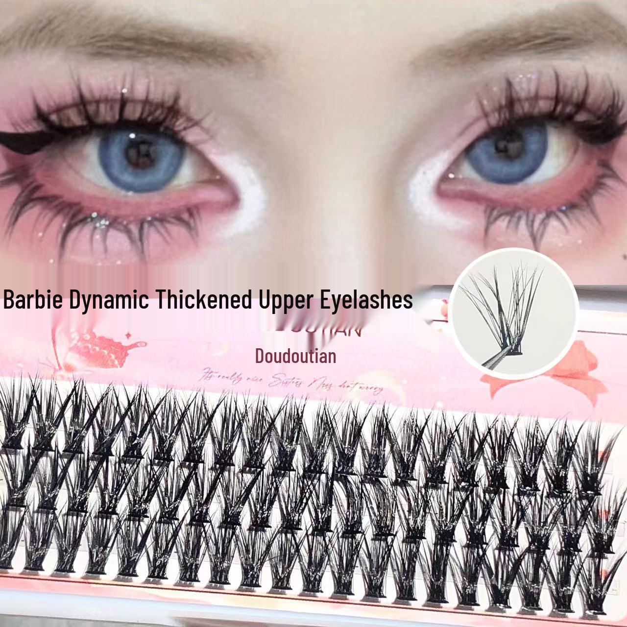 

Barbie Extra Bold Curled Manga Style Dense Natural False Eyelashes