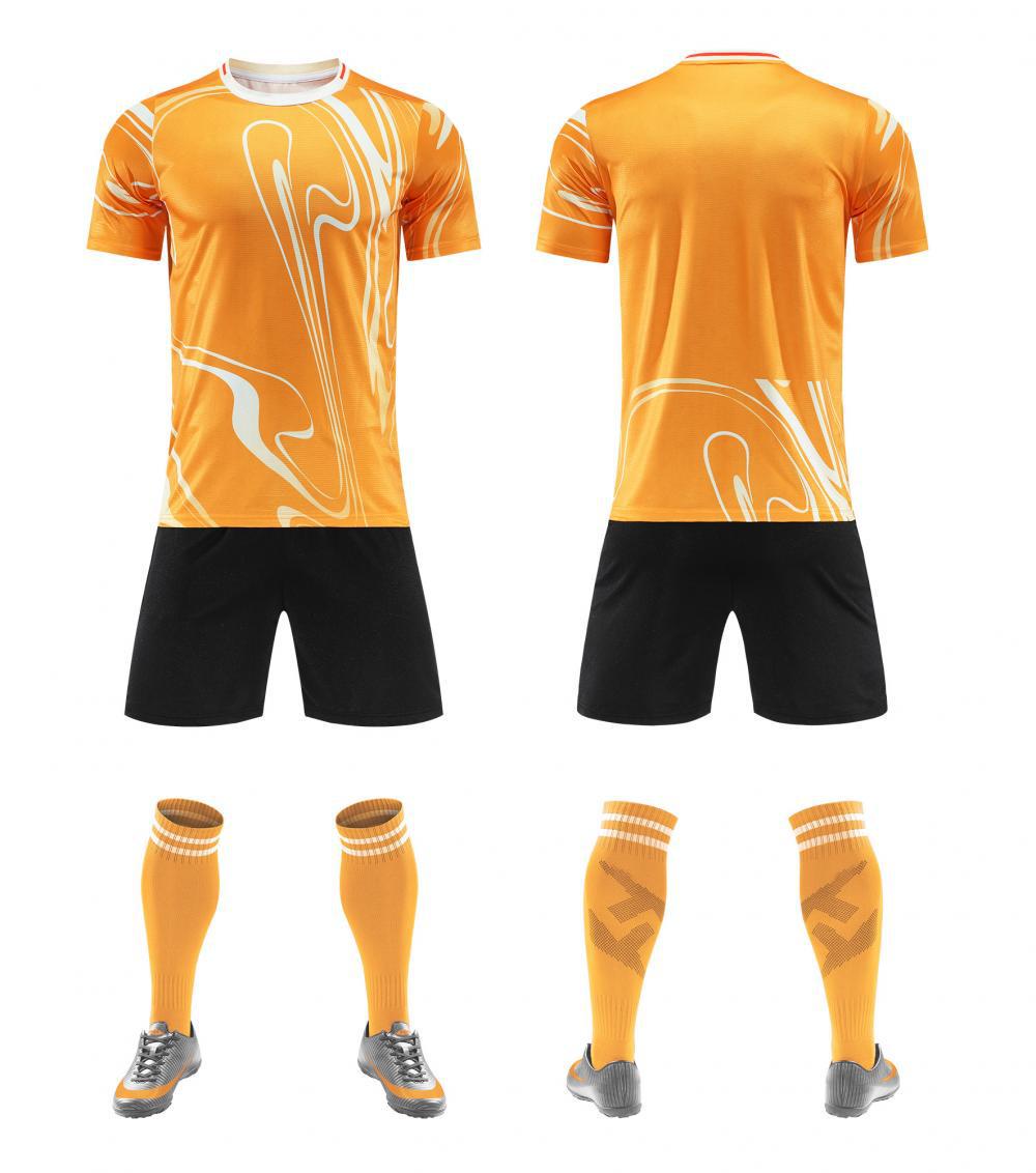

Football Training Jersey Set for Adults & Children - Short Sleeve, Customizable Number 24