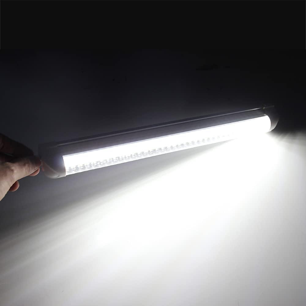 12V 72LED Interior Light Strip Bar Lamp Van Bus Caravan Ceiling light Car Reading Night Lamp Trailer Camper