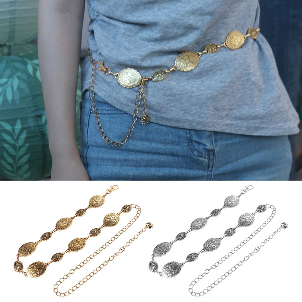 Belly Chain Dress Belt Chains Oval Tassel Body Chain New Bohemian Waist Chains  Belly Dance