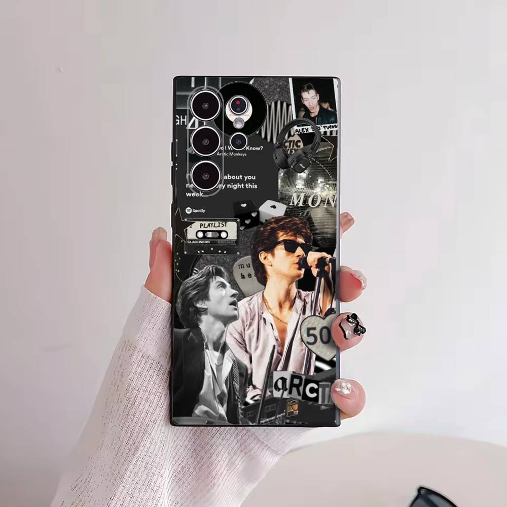 A-Arctic M-Monkeys Rock Band Phone Case for Samsung Galaxy S30 26 25 Ultra Plus S24 23 22 FE Lite S21 20 TPU Cover