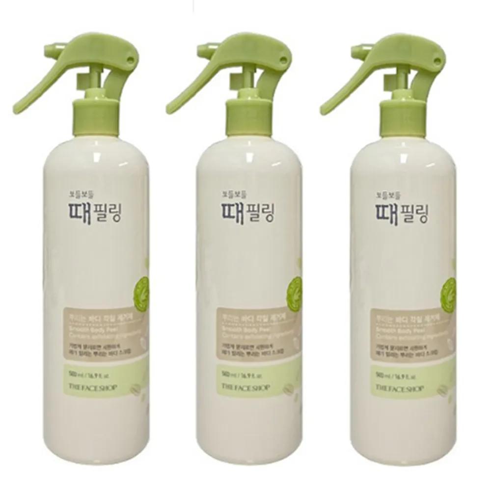 

The Face Shop Soft & Smooth Exfoliating Large Size 3-Piece Set (500ml+500ml+500ml)