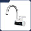 220V Electric Water Heater Kitchen Faucet Tankless Instant Heating Water Tap Flowing Heated Mixer Digital Display