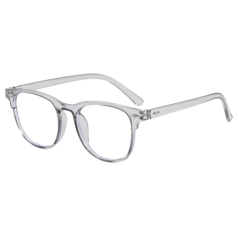 1PC Non-Prescription Blue Light Glasses Retro Square Frame Fashion Accessory for Computer Eye Protection UV Blocking Unisex
