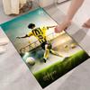 Adeyemi Borussia Dortmund Football Star Print Rug, Non Slip Floor Mat for Living Room Bedroom Home Decor