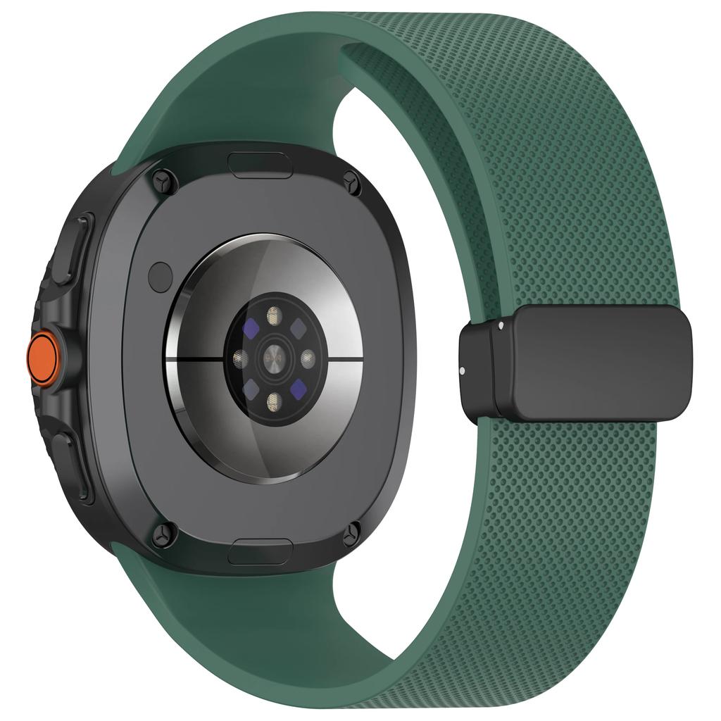 Magnetic Silicone Strap for Samsung Galaxy Watch 8 40 44mm Sport Band for Galaxy 8 Classic 46mm No Gaps Smartwatch Bracelet
