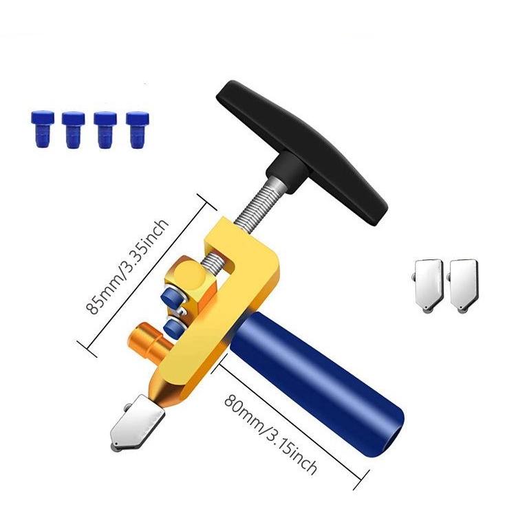 

Two-in-One Glass and Tile Cutter with Diamond Scoring Blade