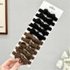 10Pcs Bow Hair Scrunchies, Casual & Simple Daily Accessories,Woman Head Accessories, Woman Hair Accessories Hair Ties Piece