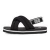 Youth  Nylon Woven Soft Comfortable Sandals Kids Sandals Black 1124914K-BLK
