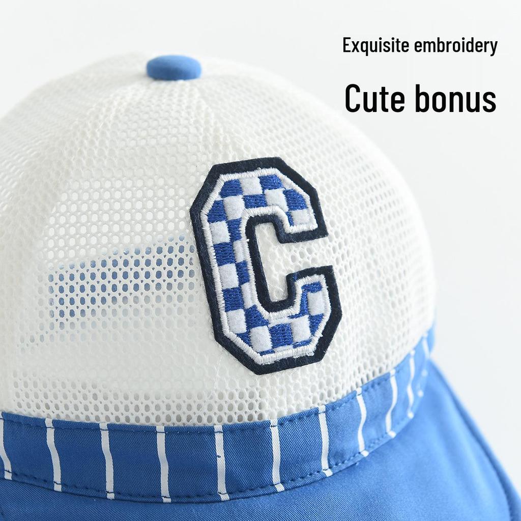 Children's Breathable Soft Brim Baseball Cap for Outdoor Sports