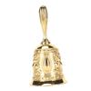 Golden Hand Ring Bell Reljeefne Kuldne Call Bell restoraniteeninduse Käsikell pulmadeks