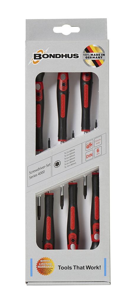 BONDHUS Precision Screwdriver Screwdriver 4380 [ ] Torx®