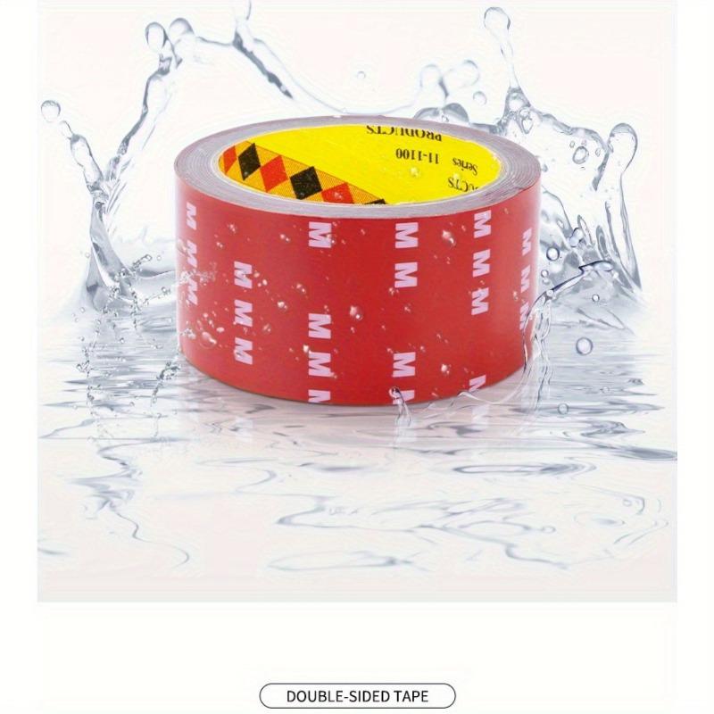 3 Ρολά Αυτοκόλλητης Ταινίας Αυτοκινήτου Υψηλής Ιξώδους - Ανθεκτική Διπλής Όψεως Ταινία που Δεν Αφήνει Σημάδια και Αντέχει σε Υψηλές Θερμοκρασίες