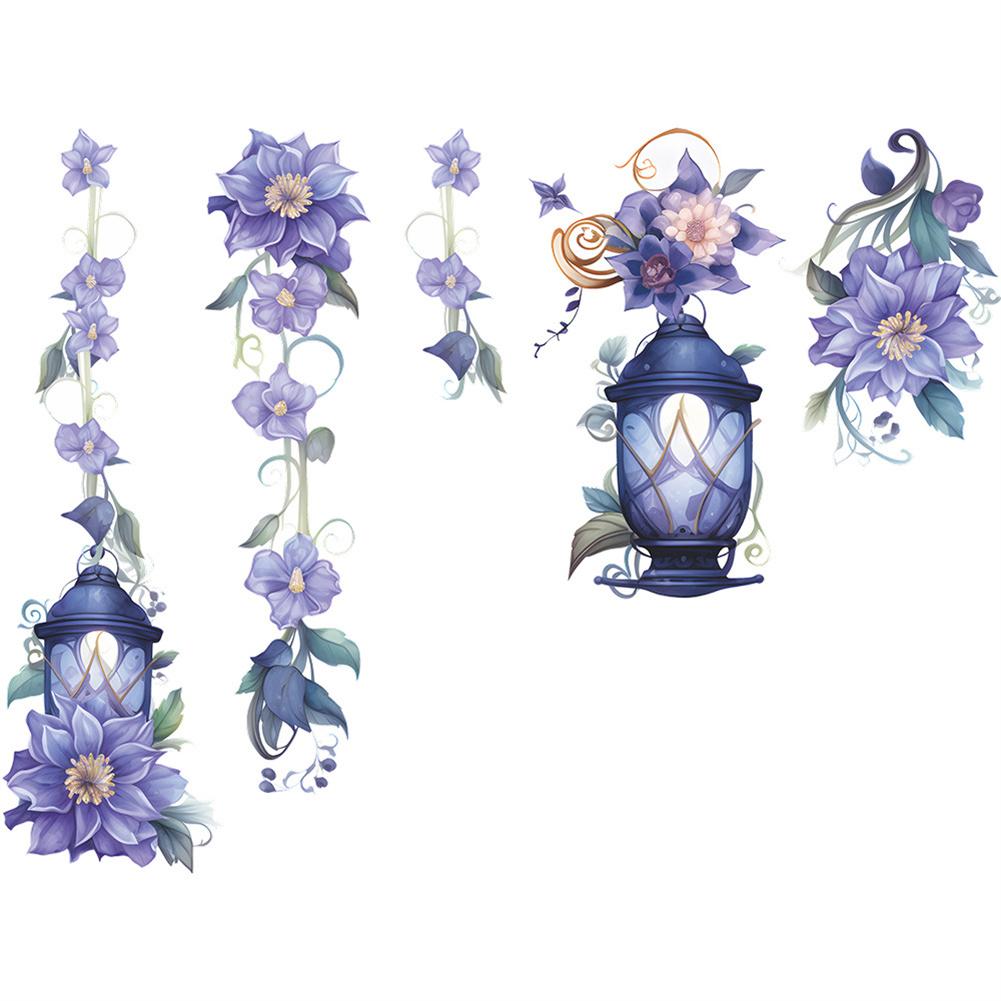 2Pcs Wall Stickers, Bird Wall Decals, Removable Wall Art Decor, Waterproof Stereo Flower Home Decoration For Bedroom, Children's Room, Kindergarten
