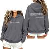 Damen Kapuzenpullover Lässiger Lockerer Pullover