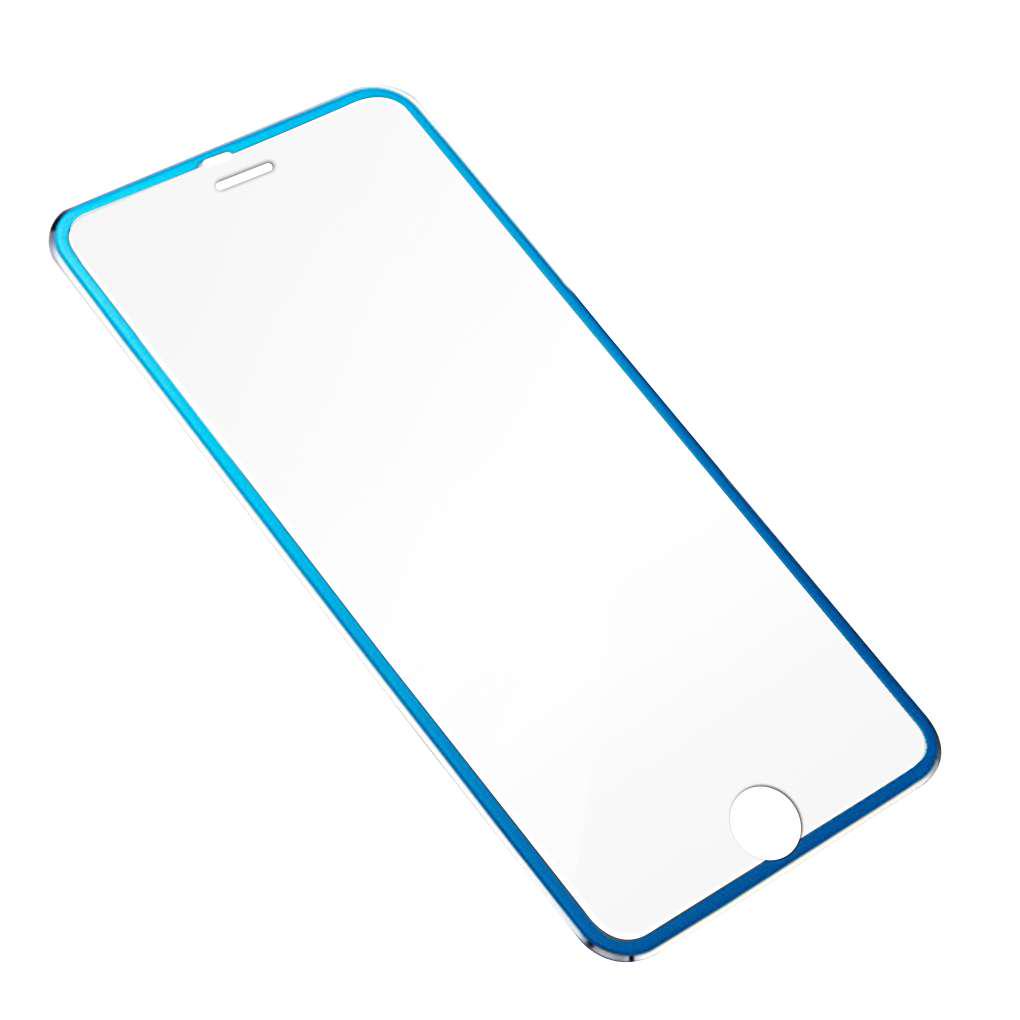3D Curved Full Cover Tempered Glass Titanium Alloy Edge Film Screen for 6/6S/6 plus/6S Plus/7/7 Plus/8/8 Plus