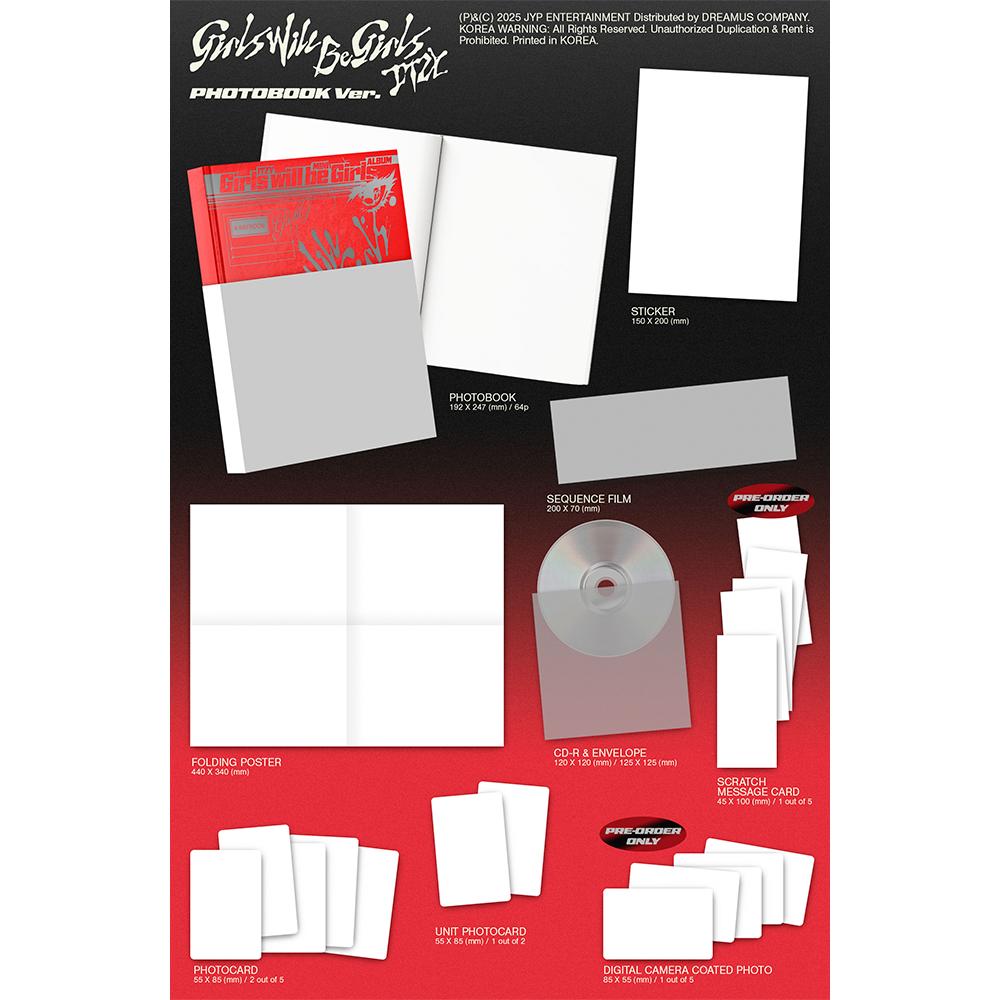 ITZY Mädchen werden Mädchen sein (Fotobuch Ver.) POB