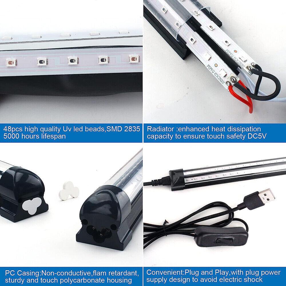 Top-Selling UV Blacklight Lamp for Parties, Stage Atmosphere & LED Fluorescence Detection