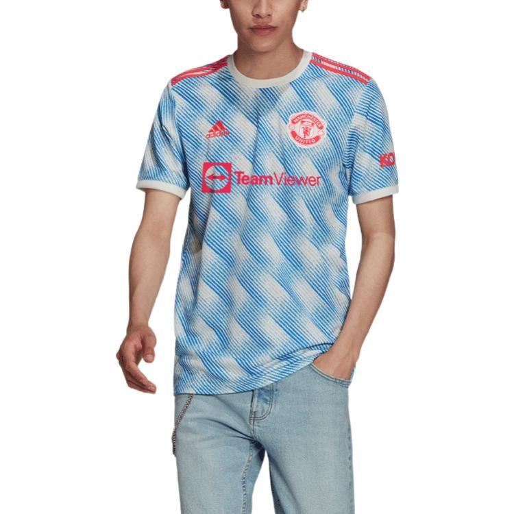 Adidas Manchester United Soccer Jersey Fan Edition Men's Blue GM4621