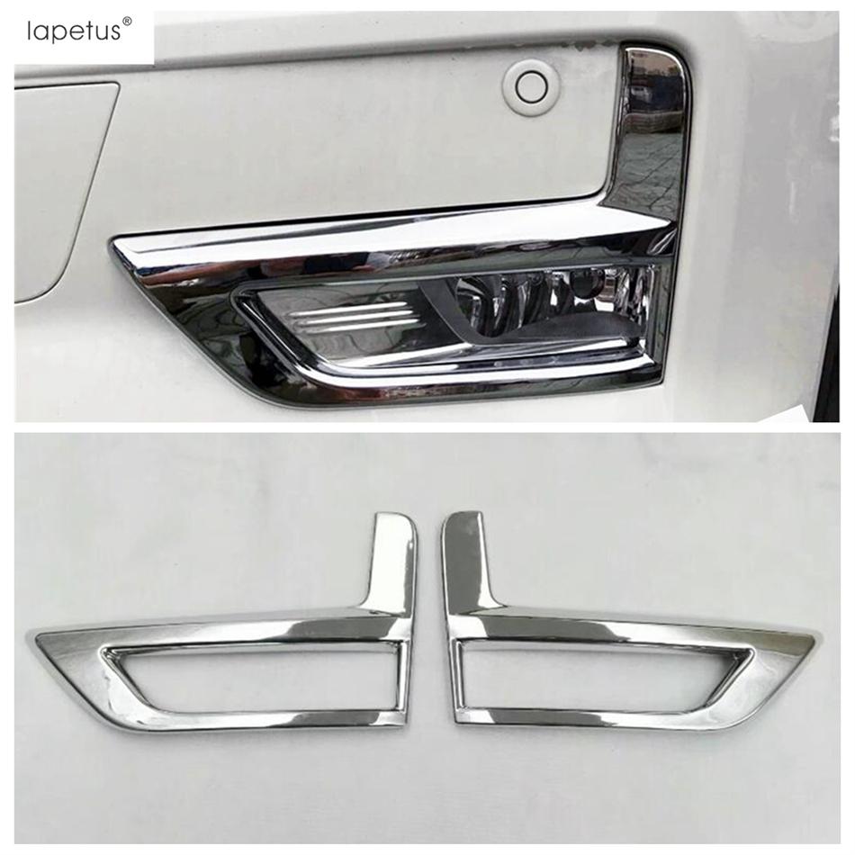 Car Front Rear Fog Lights Lamps Eyebrow Frame Decoration Cover Trim Accessories For Nissan X-Trail X Trail T32 Rogue 2017 -