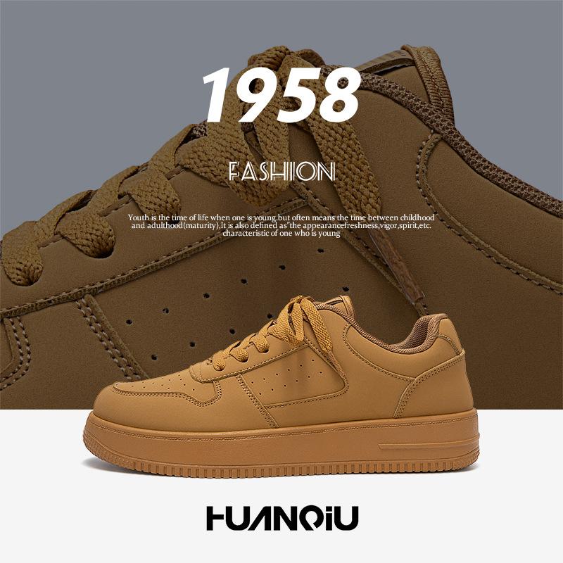 Globale lässige Board-Schuhe Herren Frühling Herrenschuhe beliebter Plateau-Trend vielseitige Herren-Schuhe mit Höhenabsatz HY096