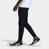 Adidas Slim Fit Cuffed Track Pants Men Bottoms Black FT2842