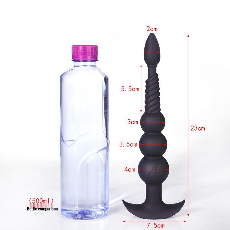 Martial Soul Unisex Tail Plug with Beads for Cosplay and Adult Role Play