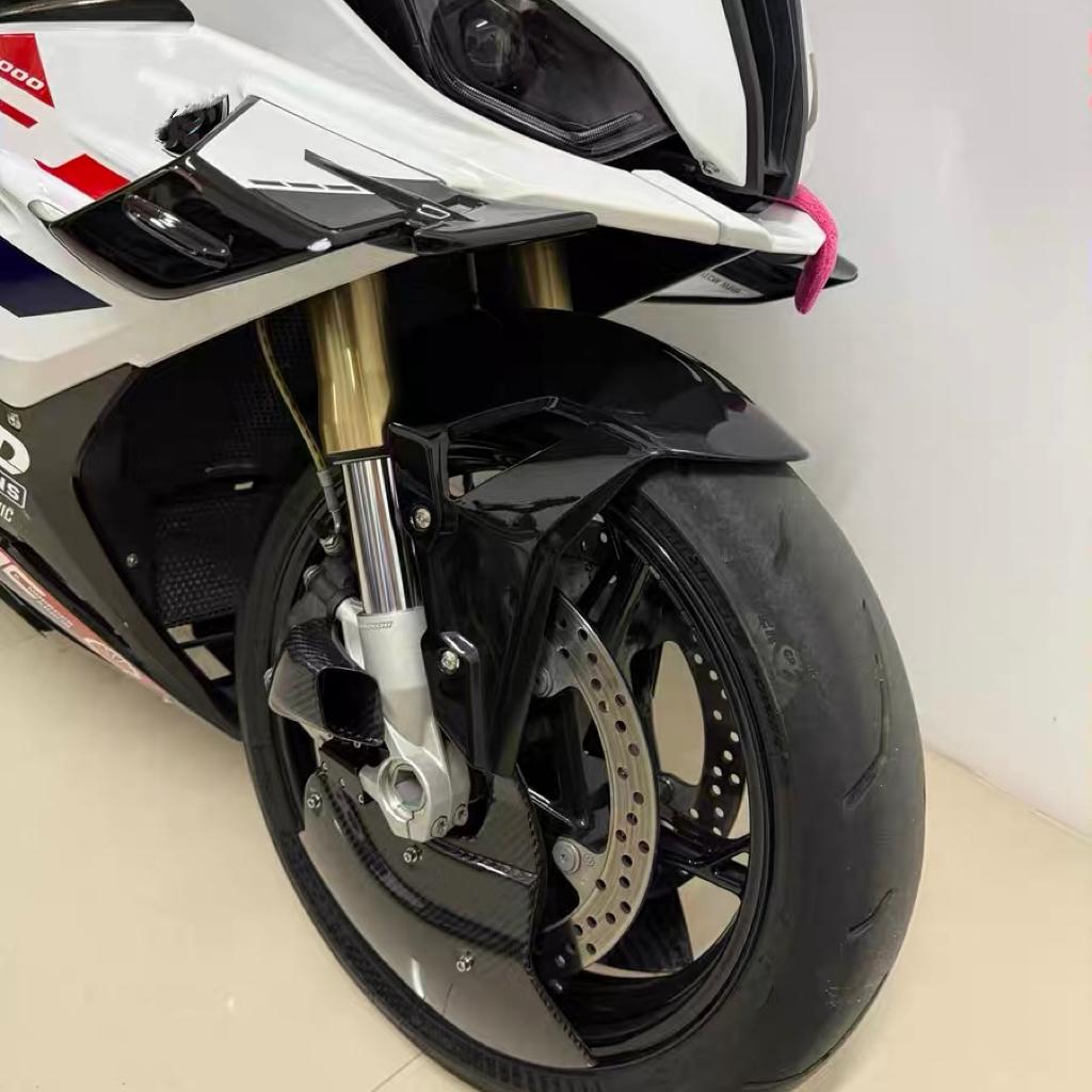 For BMW S1000R S1000RR M1000R M1000RR HP4 S1000XR M1000XR Carbon Fiber Motorcycle Front Brake Air Duct Caliper Radiator Cover