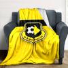 São Bernardo FC Print Flannel Blanket High Quality Warm Comfortable Cover for All Seasons Perfect for Gifts Home Decor