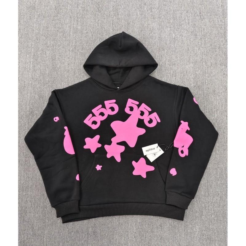 Womens Oversized Hoodie American Style Printed Sweatshirt Winter Heavyweight Casual Streetwear