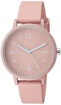 Watch Analog Soder Large Silicone Belt Pink [Fieldwork] YM007-3 Women's