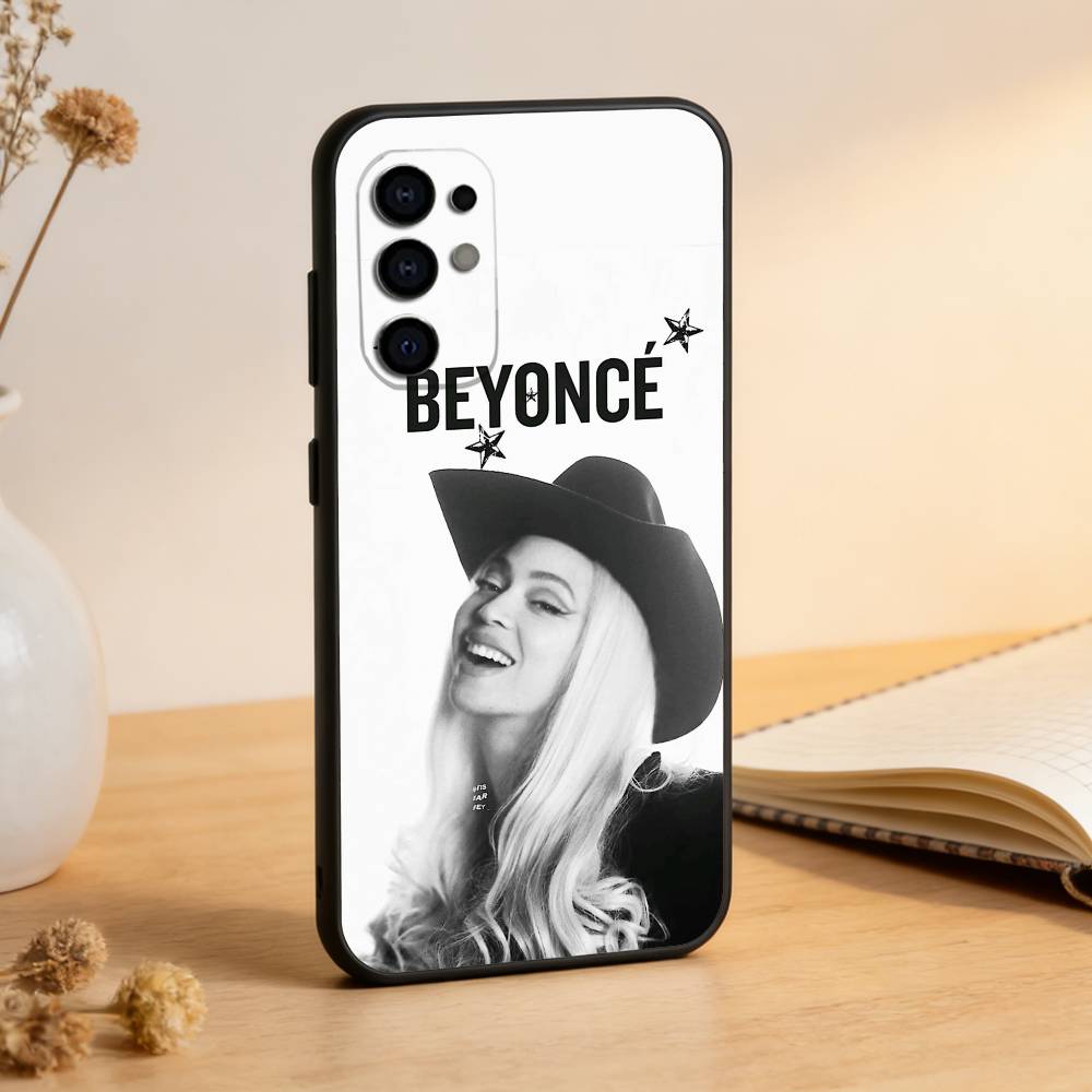 Singer B-Beyonce Phone Case For Samsung S25,S24,S21,S22,S23,S30,Ultra,S20,Plus,Fe,Lite,Note,10,Black Cover
