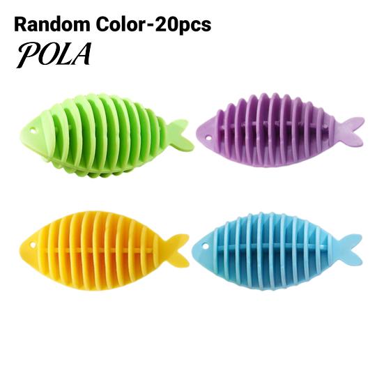 20/50Pcs Anti-Tangle Laundry Balls, Fish-Shaped TPR Lint Remover, Fuzz-Removing Cleaning Ball for Clothing Stains Hair