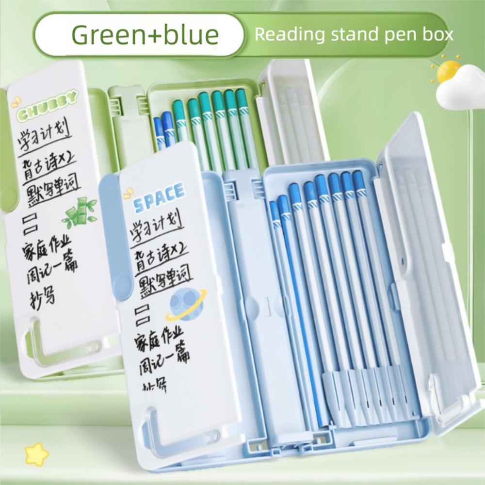 Writing Pad Student Pencil Case Book Holder Reading Bookshelf  for Easy Reading