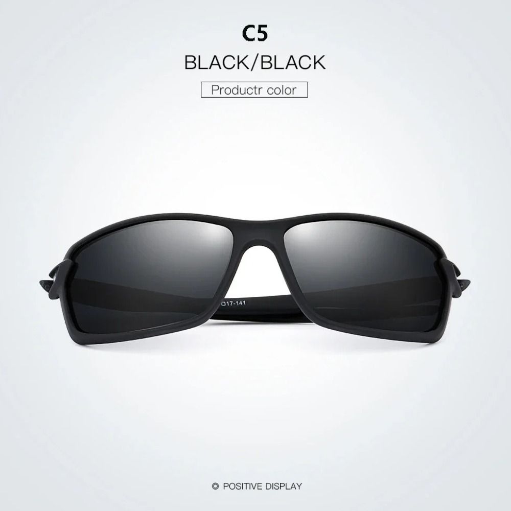 Square Frame Cycling Sunglasses Lightweight Outdoor Sports Glasses  Climbing Skiing