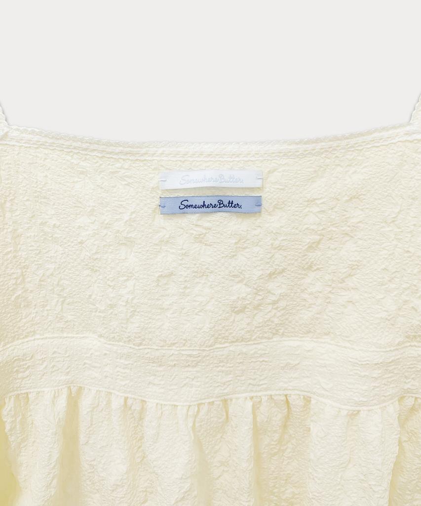 Sseomweeobeoteo Sorbet Lace Blouse - Cream