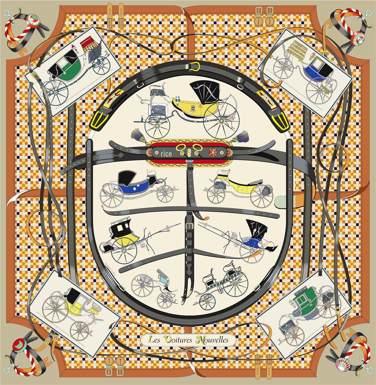 

Женский шелковый шарф 90x90: Прямоугольный завивающийся квадратный шарф для украшения рубашки, шеи, топа или настенной росписи (2024) 90x90CM