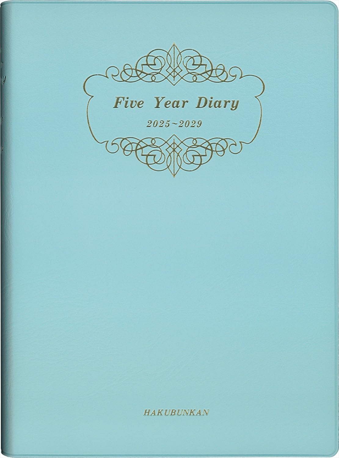 

Hakubunkan Diary 2025 A5 Diary Soft Version White Blue January 5-year No.148 (Starts 2025)