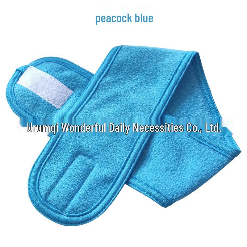 Velcro Hair Tie Women's Makeup Headband - European & American Style Hair Accessories