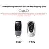 For 2024 Mercedes-Benz GLS450 key cover, 20-24 GLS400, new GLS580 car gradient shell, female RI3